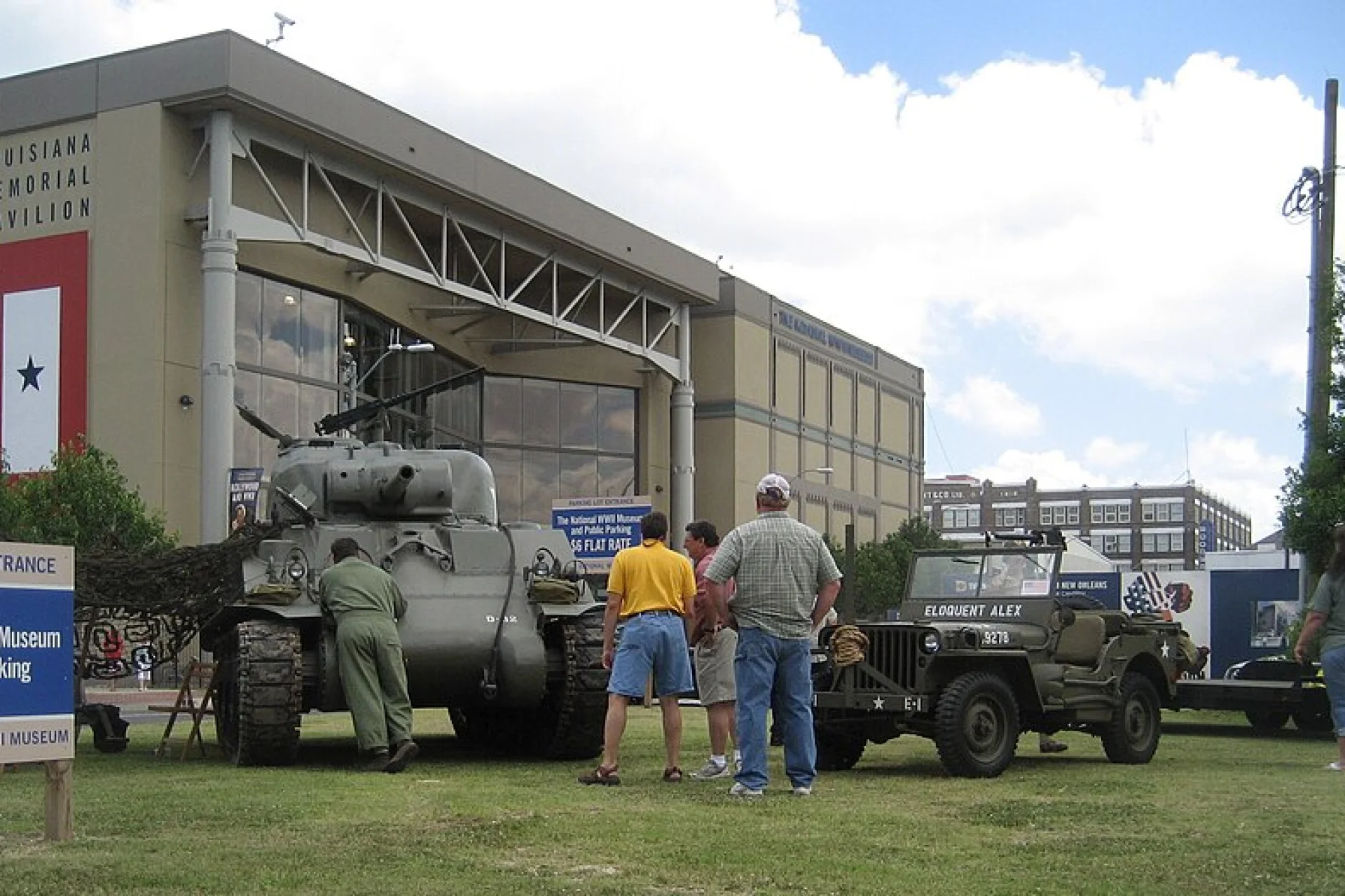 The Louisiana Memorial Pavilion