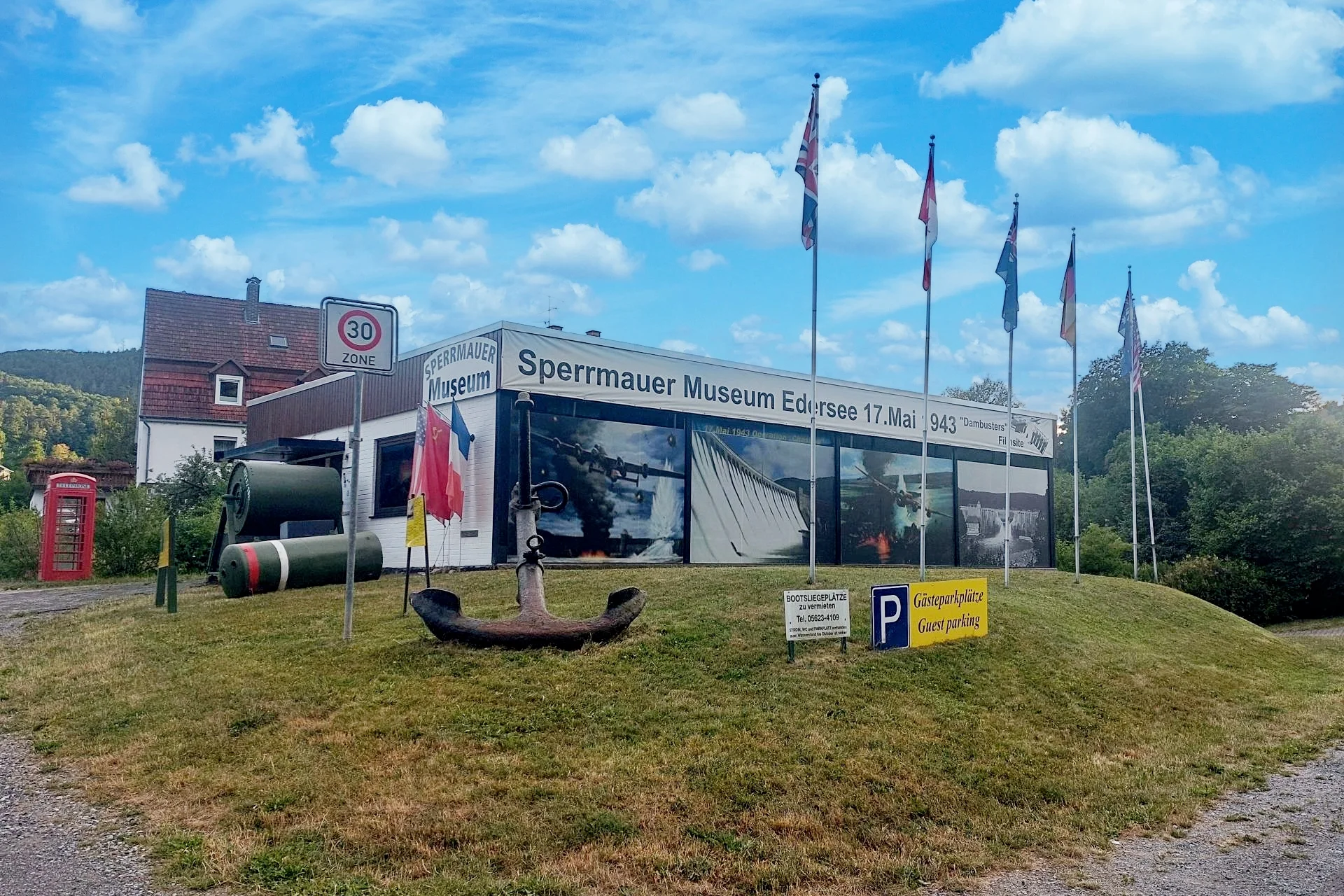 Sperrmauer Museum Edersee